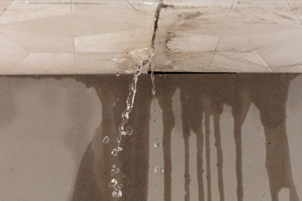 Professional Sewage Cleanup technician working in Tappan, NY